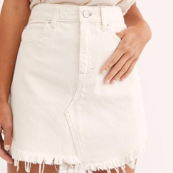 NWT Free People Jean Skirt - Picture 2 of 6